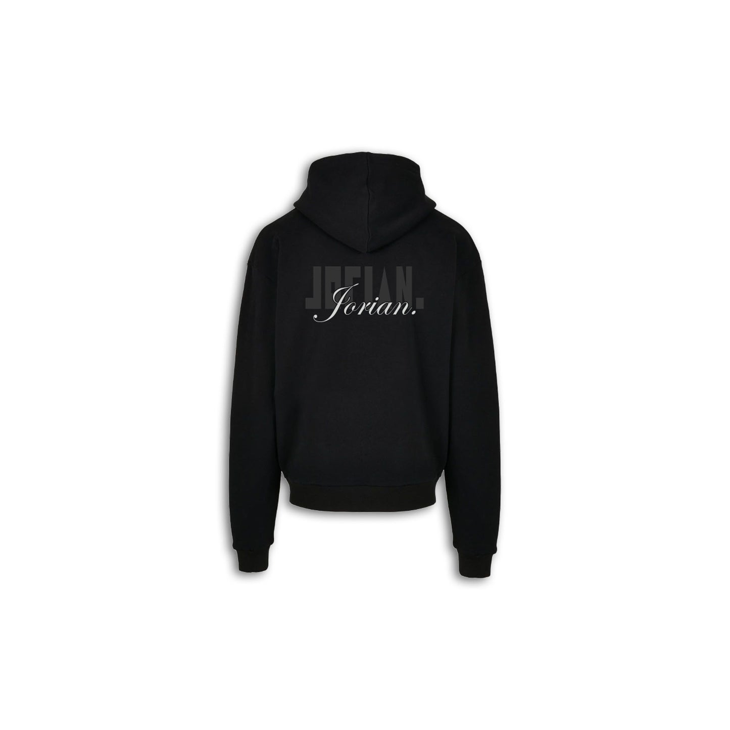 Geo Hoodie. - Black. - Reflective.