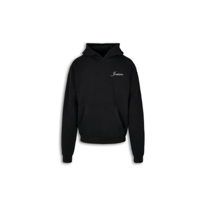 Geo Hoodie. - Black. - Reflective.