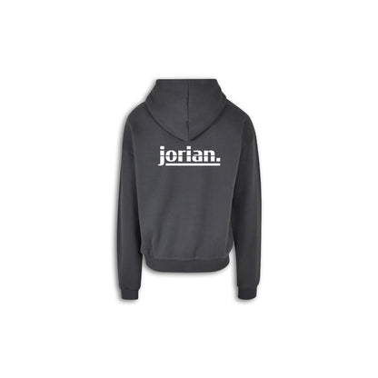 Logo Hoodie Basic. - Dark Grey.