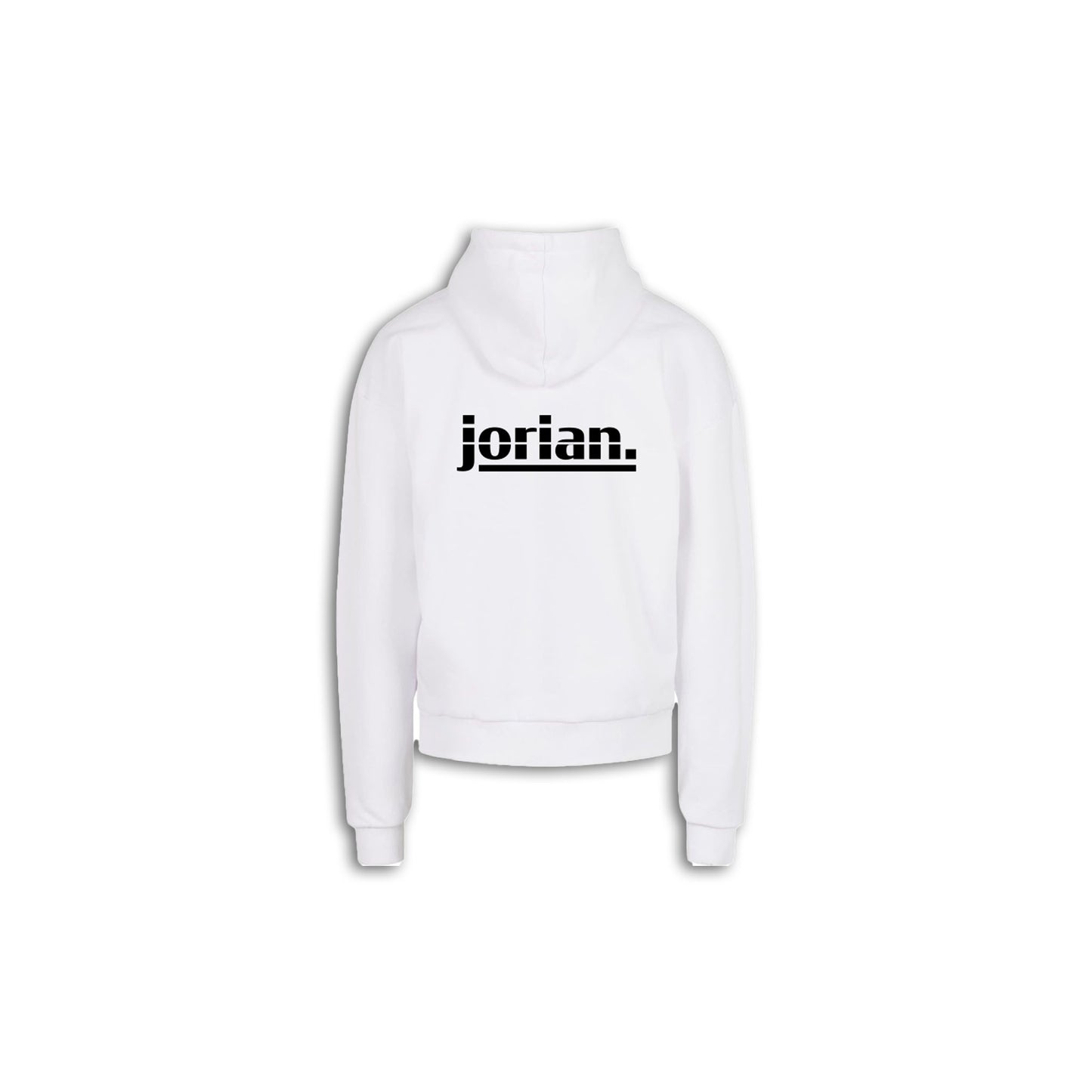 Logo Hoodie Basic. - White.