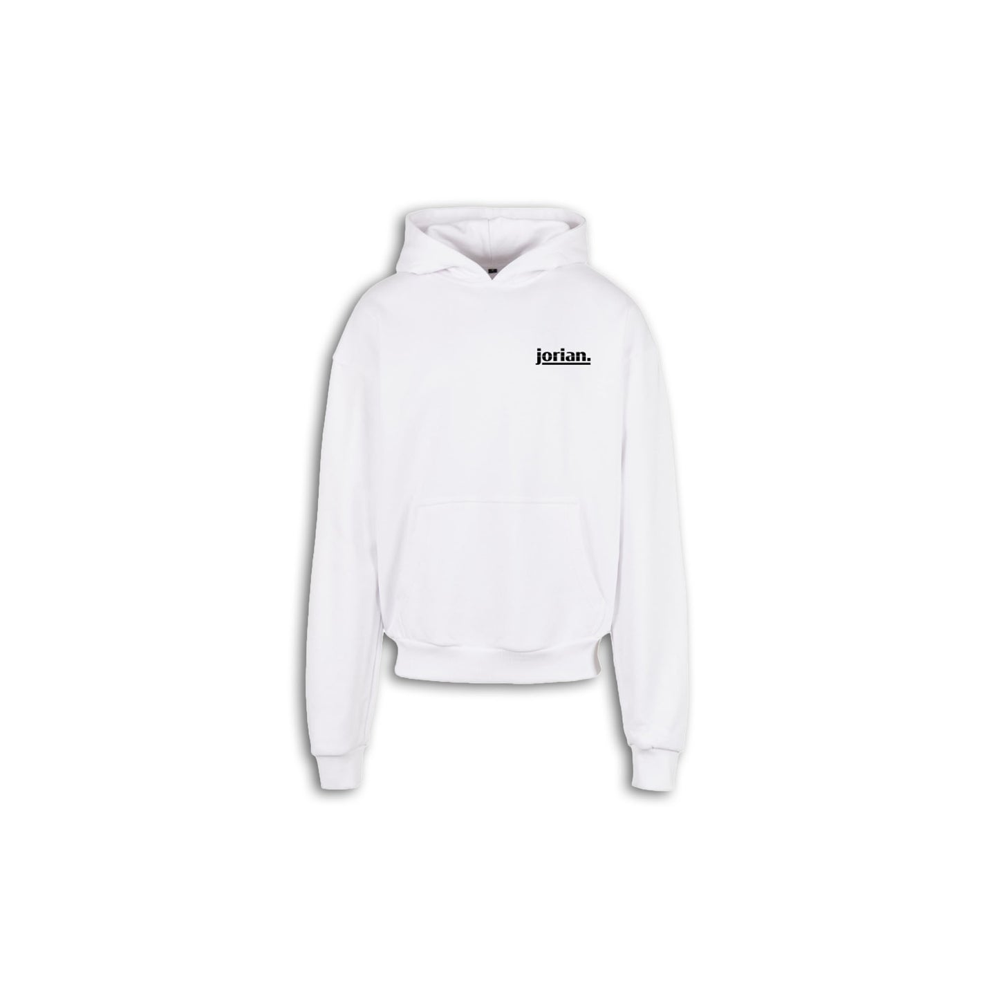 Logo Hoodie Basic. - White.